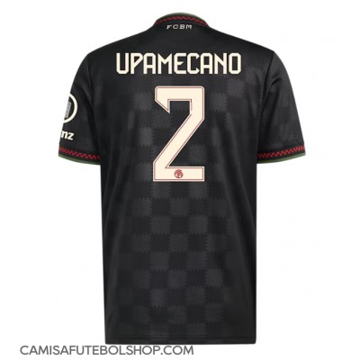 Camisa de time de futebol Bayern Munich Dayot Upamecano #2 Replicas 3º Equipamento 2025-26 Manga Curta Camisa de time de futebol Bayern Munich Dayot Upamecano #2 Replicas 3º Equipamento 2025-26 Manga Curta